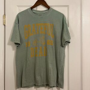 Grateful Dead 1969 Graphic Tee | AE Band Tee Sage Green Vintage Look XS/S
